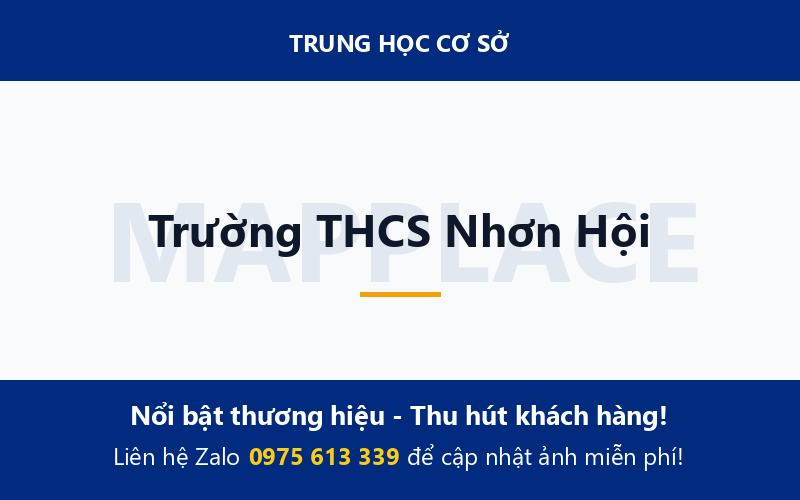 Trường THCS Nhơn Hội