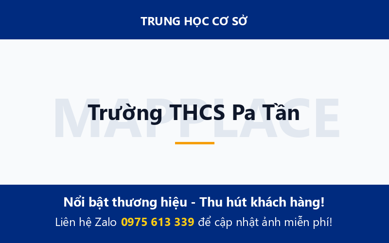 Trường THCS Pa Tần