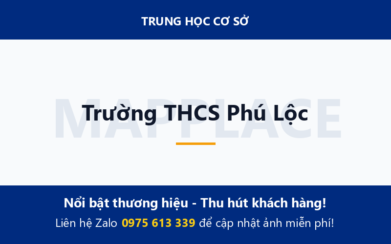Trường THCS Phú Lộc