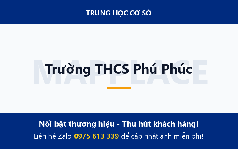 Trường THCS Phú Phúc