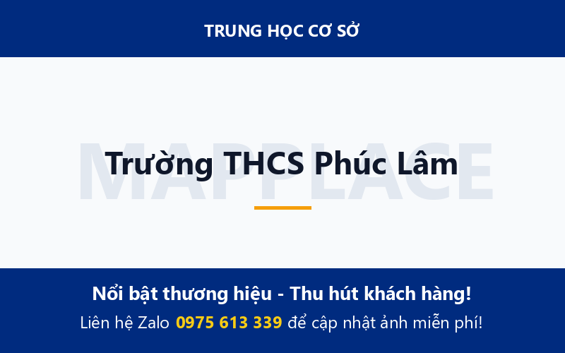 Trường THCS Phúc Lâm