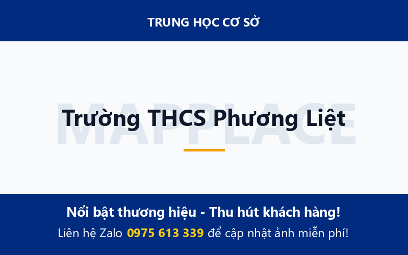 Trường THCS Phương Liệt