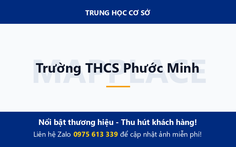 Trường THCS Phước Minh