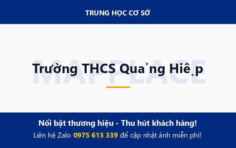 Trường THCS Quảng Hiệp
