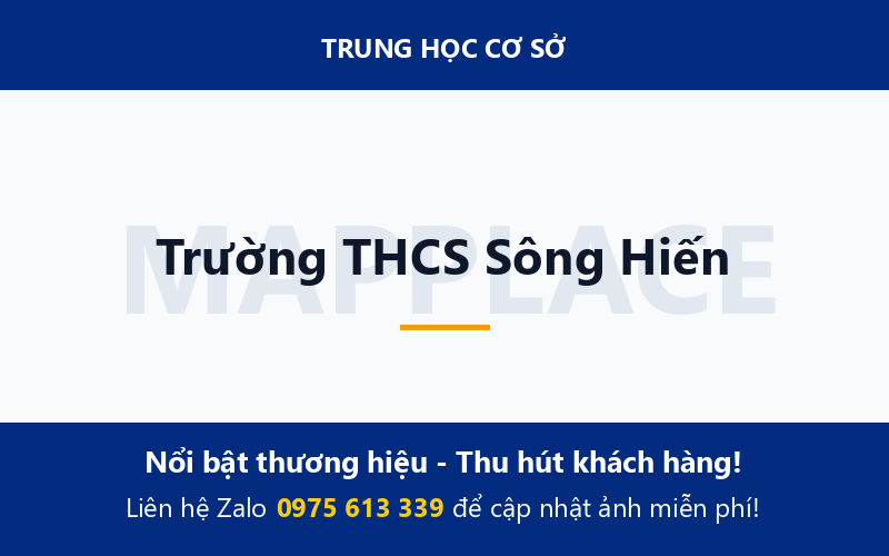 Trường THCS Sông Hiến