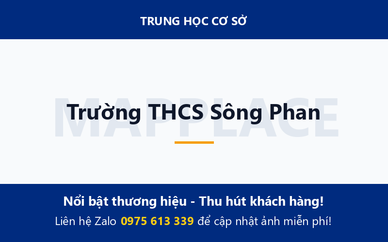 Trường THCS Sông Phan