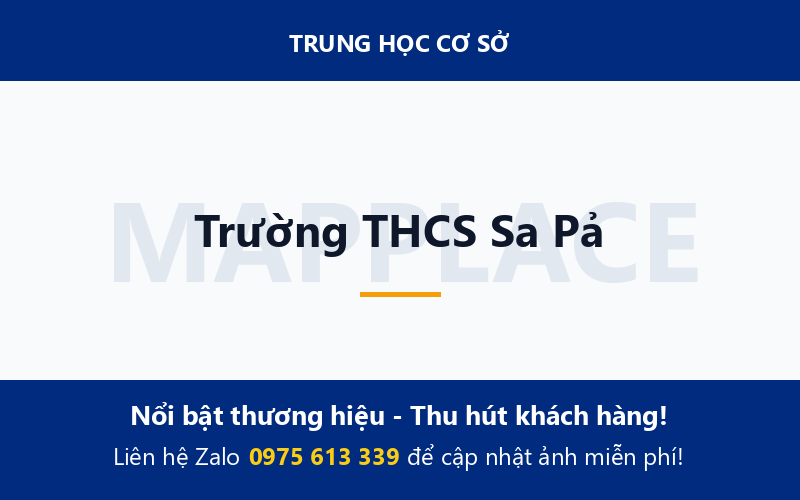 Trường THCS Sa Pả