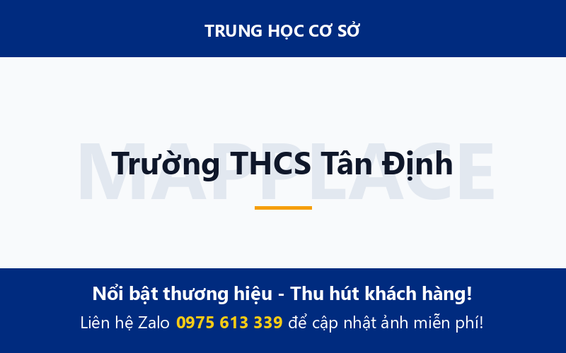 Trường THCS Tân Định