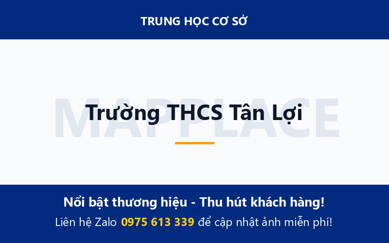 Trường THCS Tân Lợi