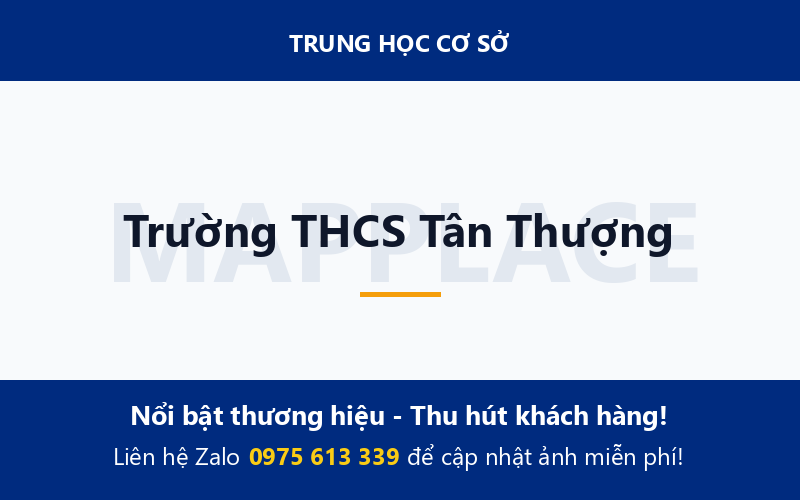 Trường THCS Tân Thượng