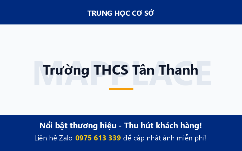 Trường THCS Tân Thanh