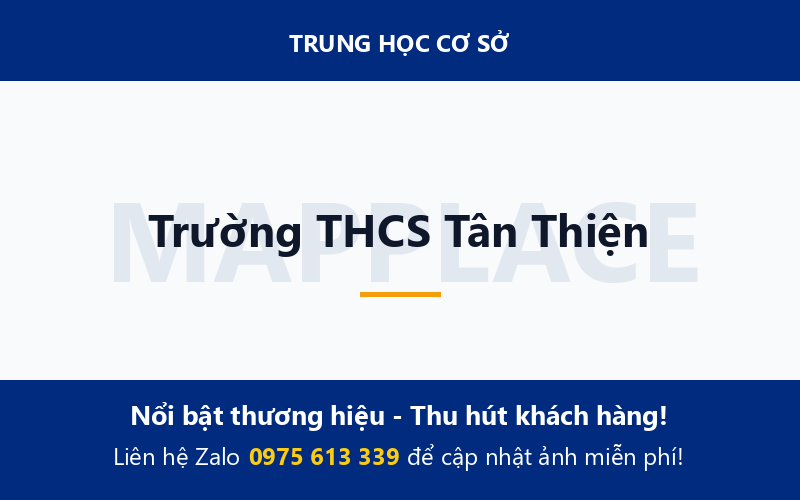 Trường THCS Tân Thiện