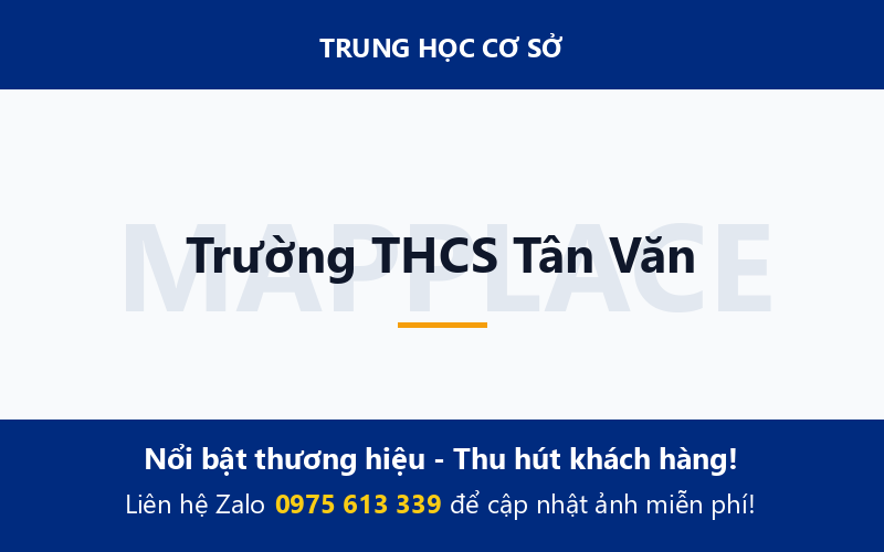 Trường THCS Tân Văn
