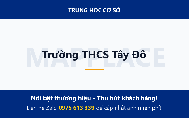 Trường THCS Tây Đô