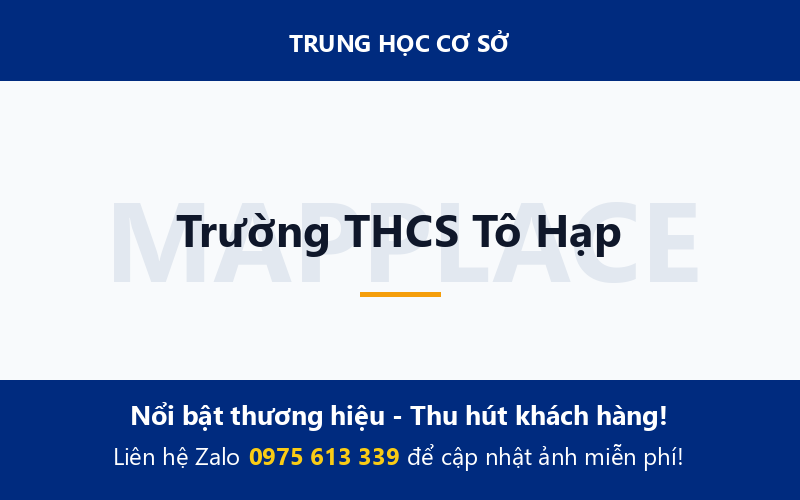 Trường THCS Tô Hạp
