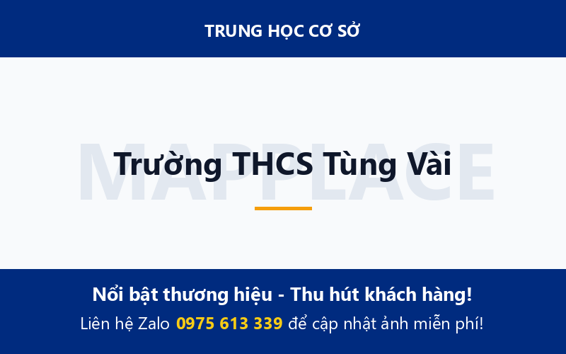 Trường THCS Tùng Vài