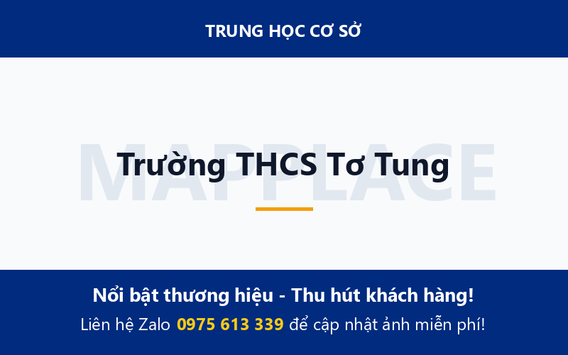 Trường THCS Tơ Tung
