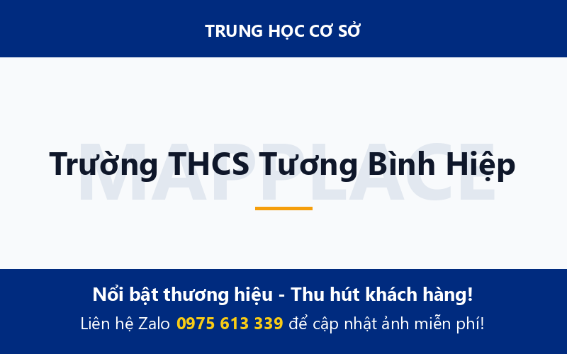 Trường THCS Tương Bình Hiệp