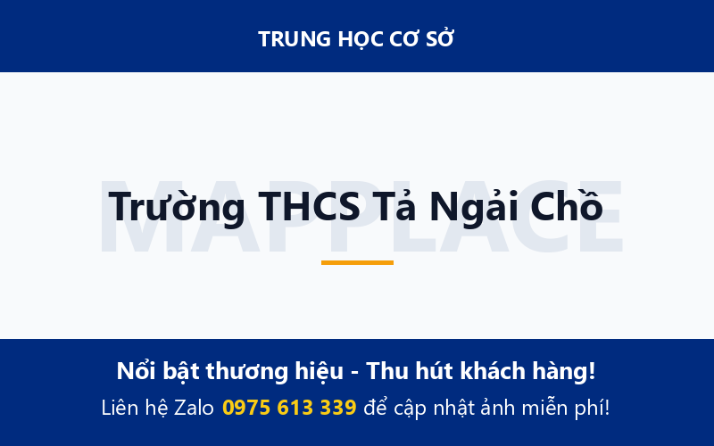 Trường THCS Tả Ngải Chồ