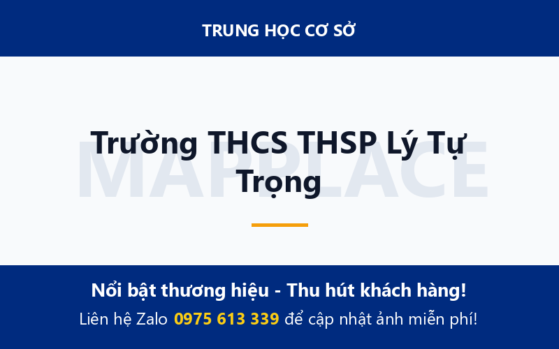 Trường THCS THSP Lý Tự Trọng