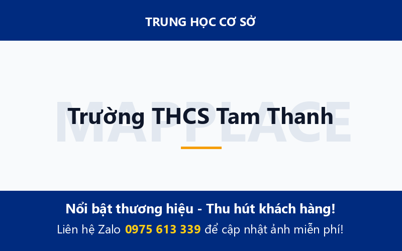 Trường THCS Tam Thanh