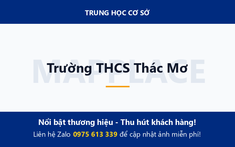 Trường THCS Thác Mơ
