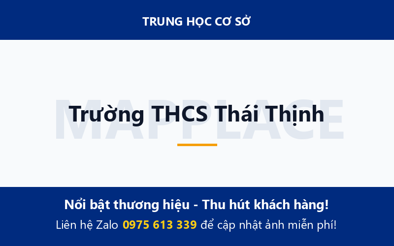 Trường THCS Thái Thịnh