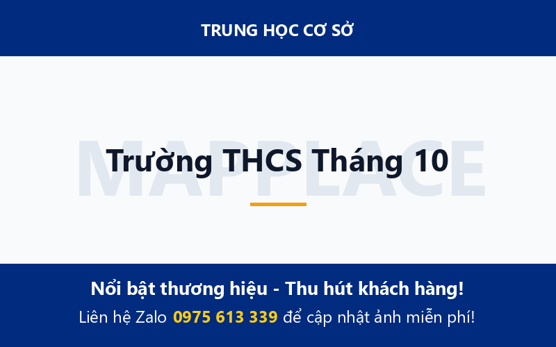 Trường THCS Tháng 10