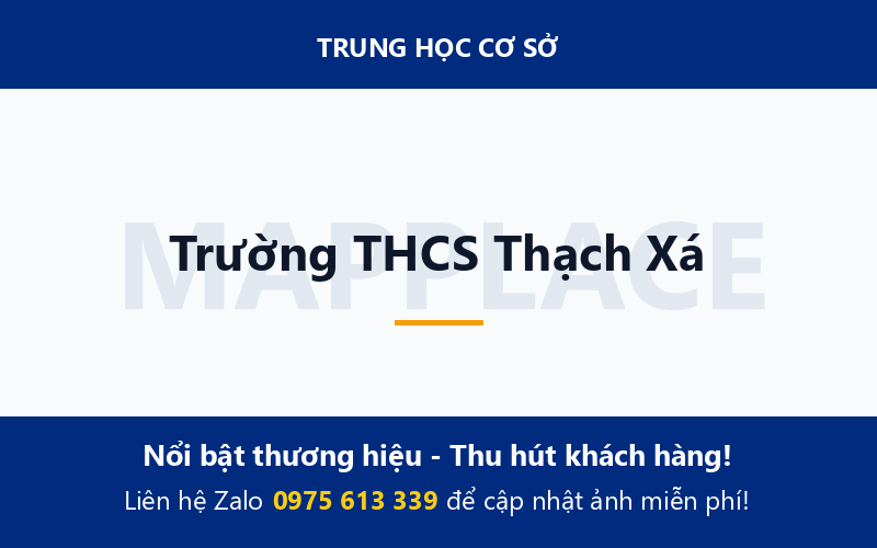 Trường THCS Thạch Xá