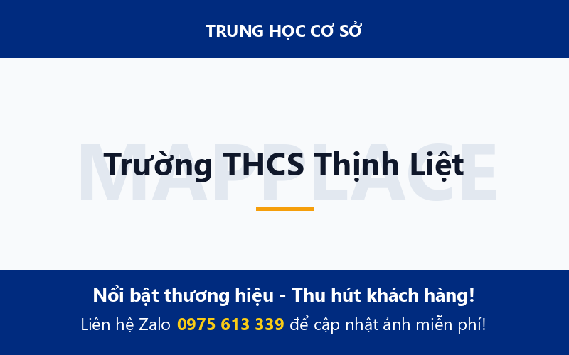 Trường THCS Thịnh Liệt