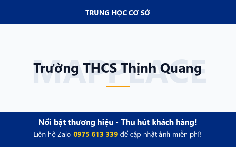 Trường THCS Thịnh Quang