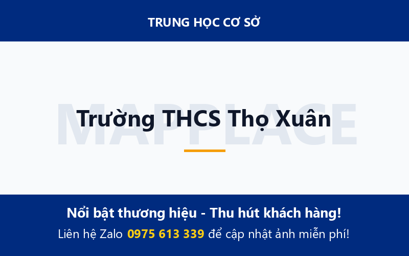 Trường THCS Thọ Xuân