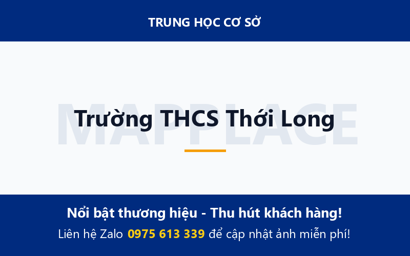 Trường THCS Thới Long
