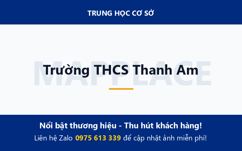 Trường THCS Thanh Am