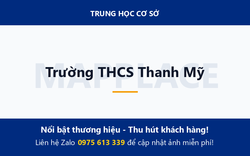Trường THCS Thanh Mỹ