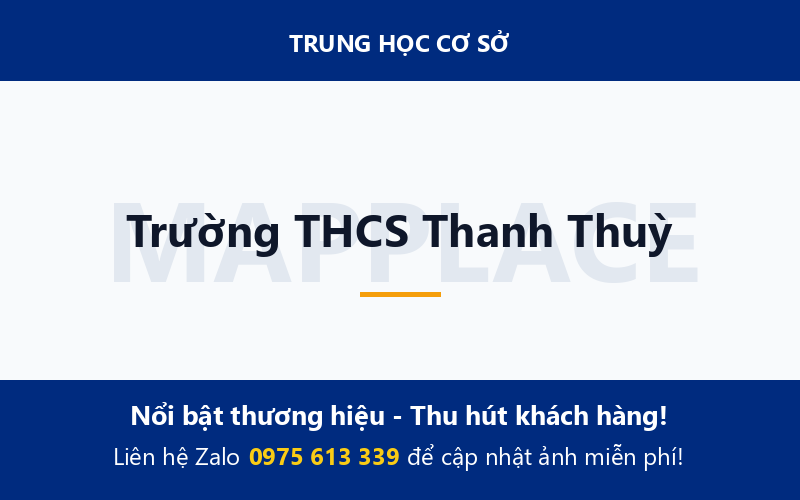 Trường THCS Thanh Thuỳ