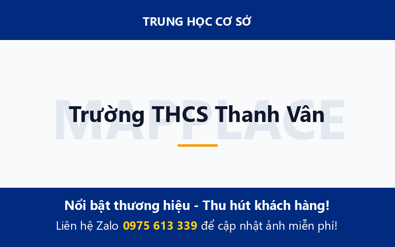 Trường THCS Thanh Vân