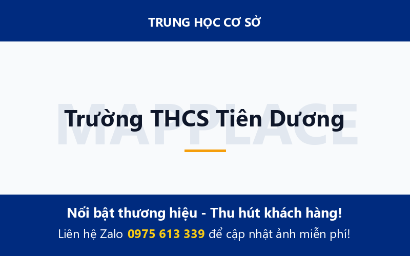Trường THCS Tiên Dương