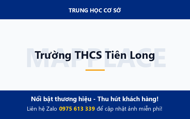 Trường THCS Tiên Long