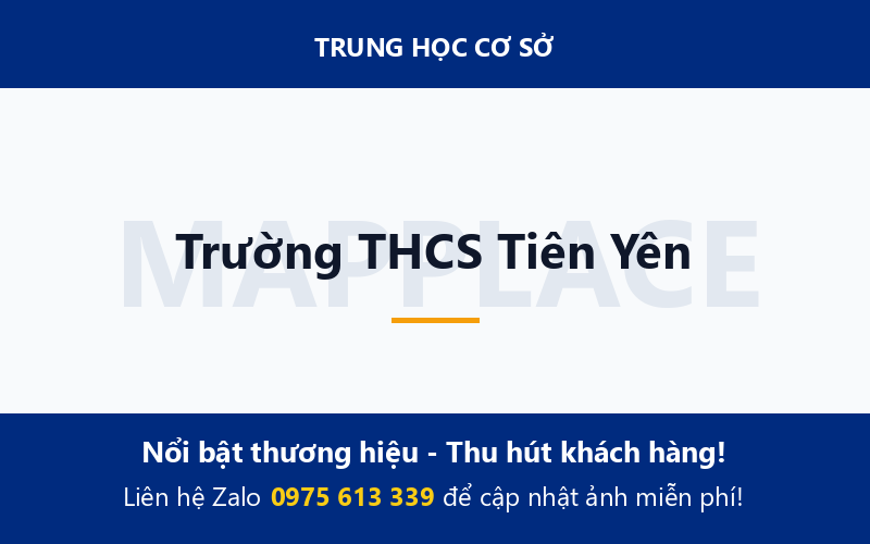 Trường THCS Tiên Yên