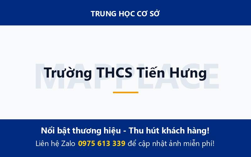 Trường THCS Tiến Hưng