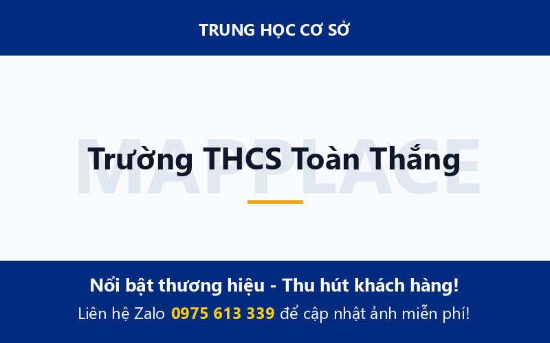 Trường THCS Toàn Thắng