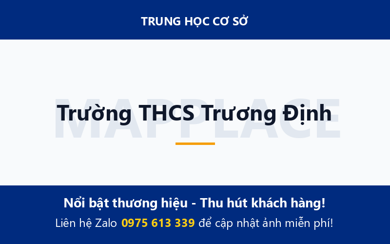 Trường THCS Trương Định