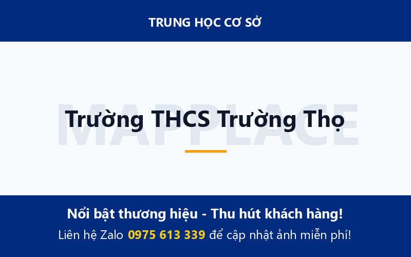 Trường THCS Trường Thọ