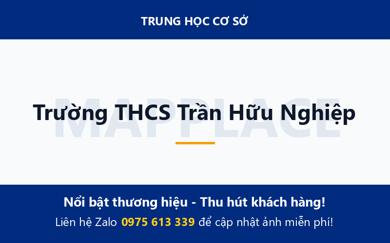 Trường THCS Trần Hữu Nghiệp