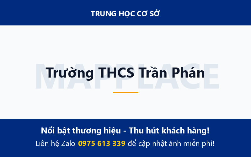 Trường THCS Trần Phán