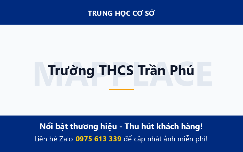 Trường THCS Trần Phú