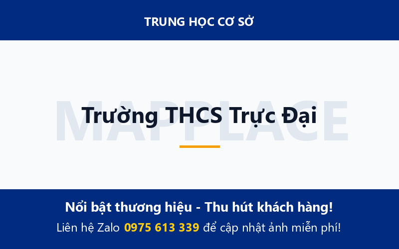 Trường THCS Trực Đại