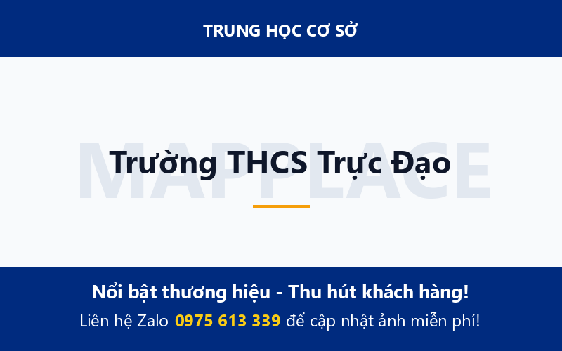 Trường THCS Trực Đạo