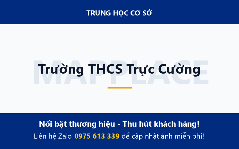 Trường THCS Trực Cường